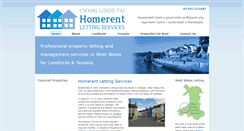 Desktop Screenshot of homerent-letting-services.co.uk